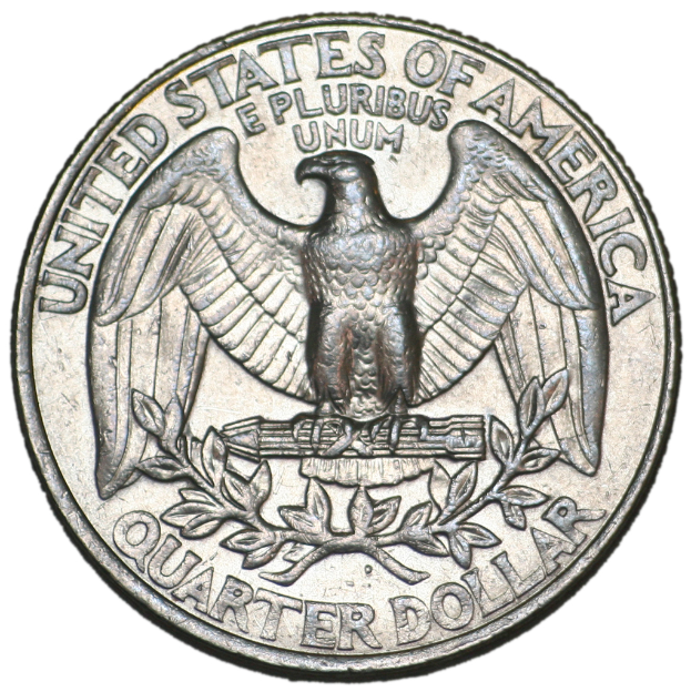 Eine Münze mit einer Inschrift.