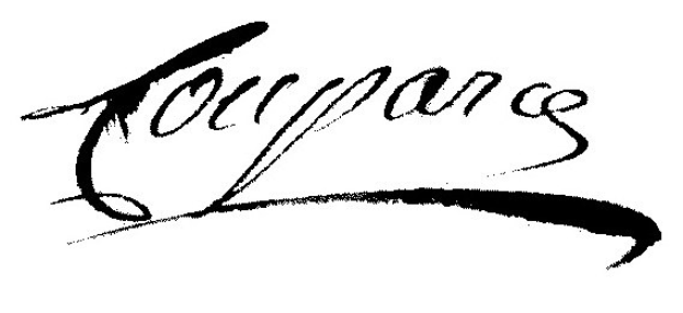 Ein schwarzes und weißes Logo mit dem Wort "Company" in schwarzer Schrift auf einem weißen Hintergrund.